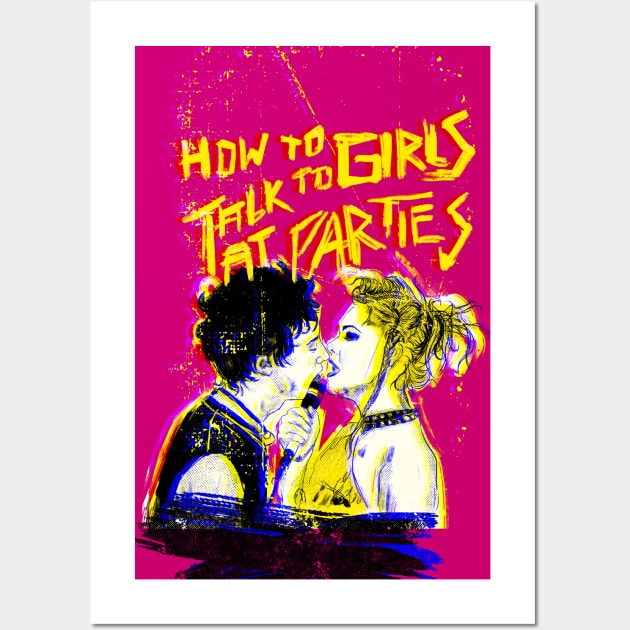 How to talk to girls at parties Wall Art by aLouro